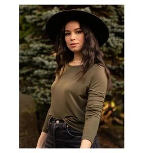 Jackson Rowe Prolong Long Sleeve Sz S in Moss